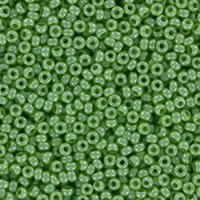 Miyuki rocailles Perlen 11/0 - Opaque chartreuse luster 11-439